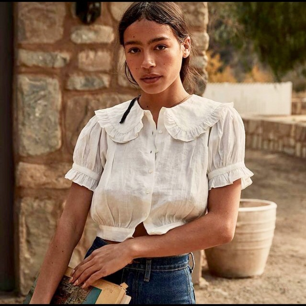 New DOEN Salt Sparrow Top S